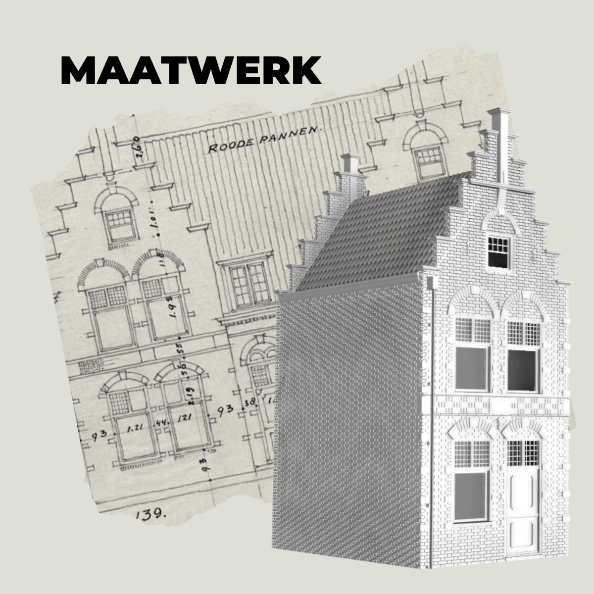 Maatwerk Modelbouw Huisje - Modelspoor Architect