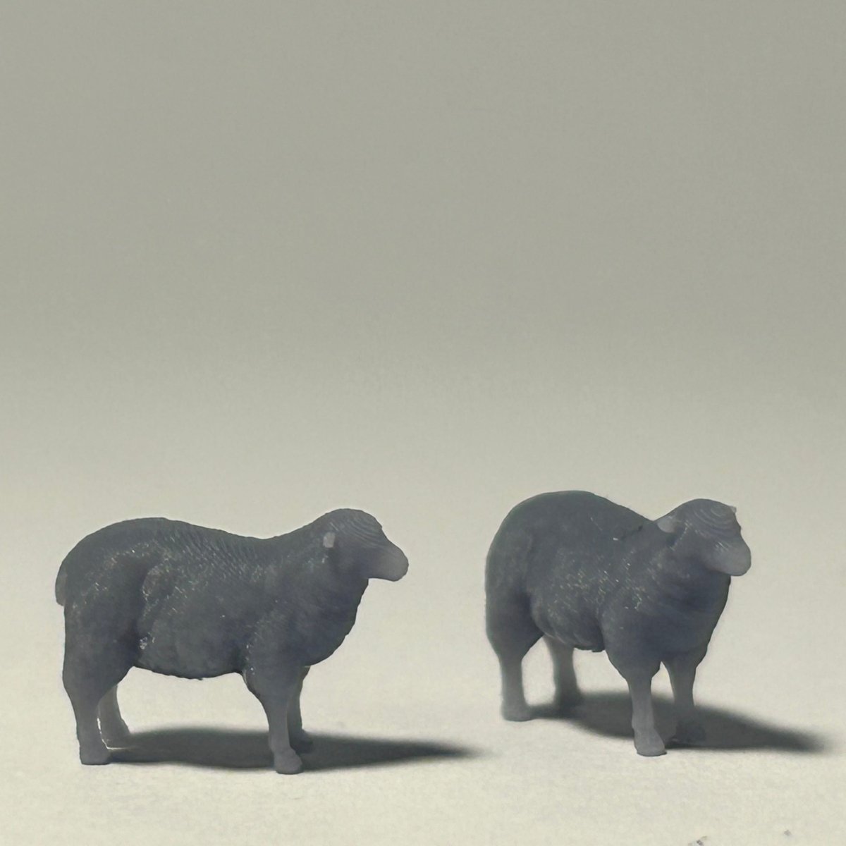 Schapen N schaal 1:160 set van 10 stuks - Modelspoor Architect