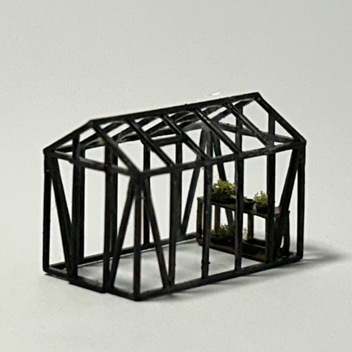 Tuinkas - Kas - N schaal - Tuin Scenery 1:160 - Modelspoor Architect