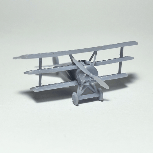 N schaal | Fokker DR.1 | Driedekker vliegtuig | WW1 | 1917 | 1:160 - Modelspoor Architect