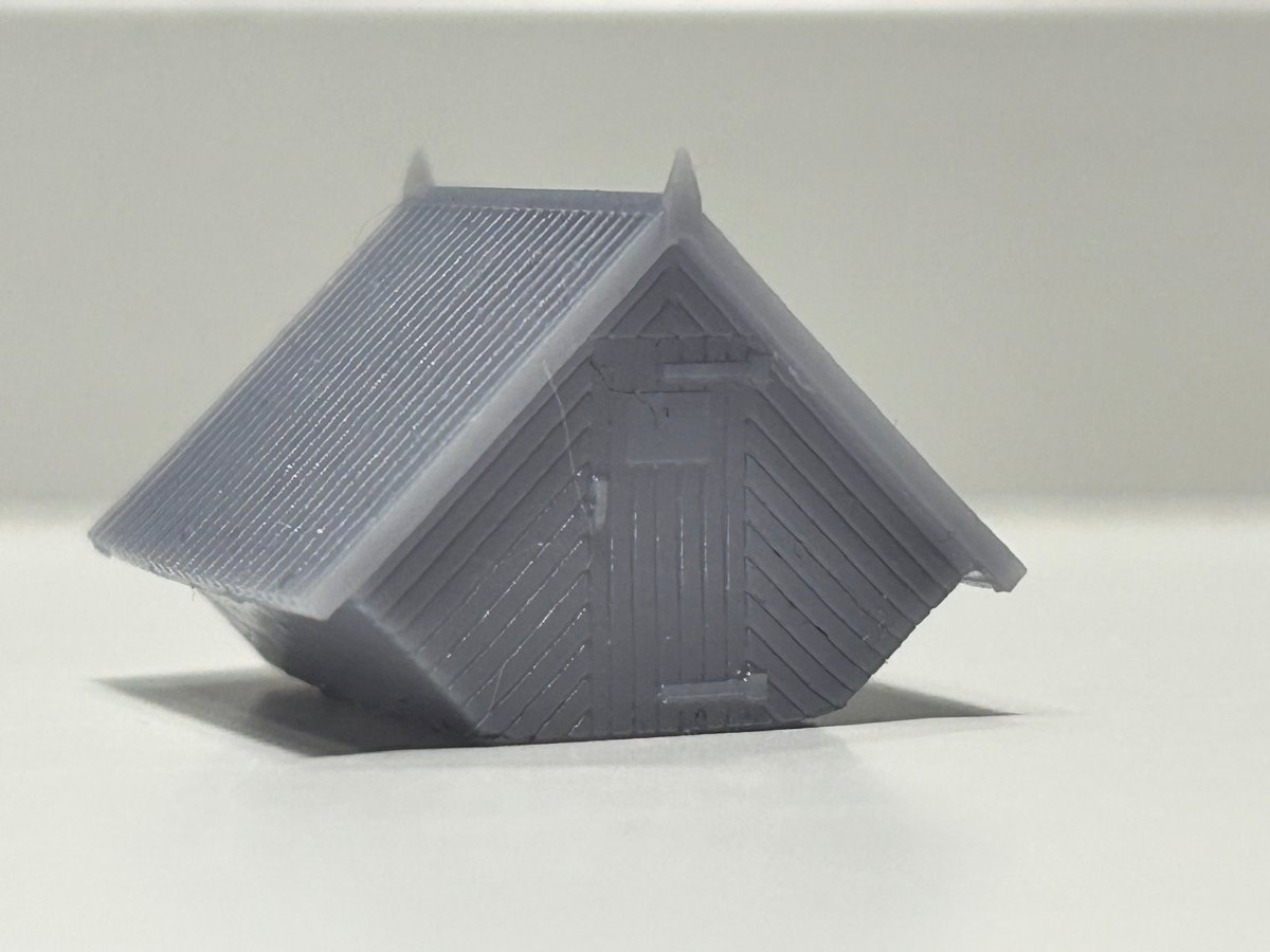 Zouthuisjes Set van 3 stuks - N schaal - Nederlandse Scenery - Twente - 1:160 - Modelspoor Architect